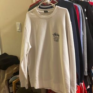 “Excuse me while I light my spliff” The legend Bob sweater x collab with stussy